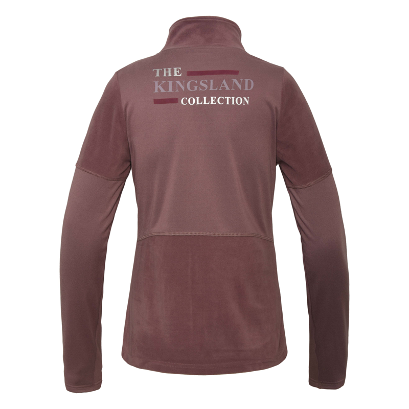 Kingsland KLbirdie Ladies Microfleece Jacket - Purple Flint-1